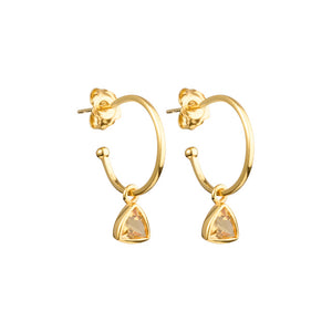 Nova - Hope Hoop Earrings Gold Small - 18 mm