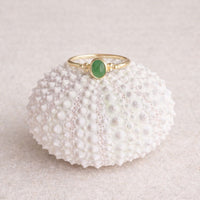 Vive – Ring Gold mit Smaragd-Edelstein