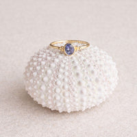 Vive - Ring Gold mit Tansanit-Edelstein
