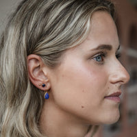 Yaya - Ohrstecker Gold Saphir September